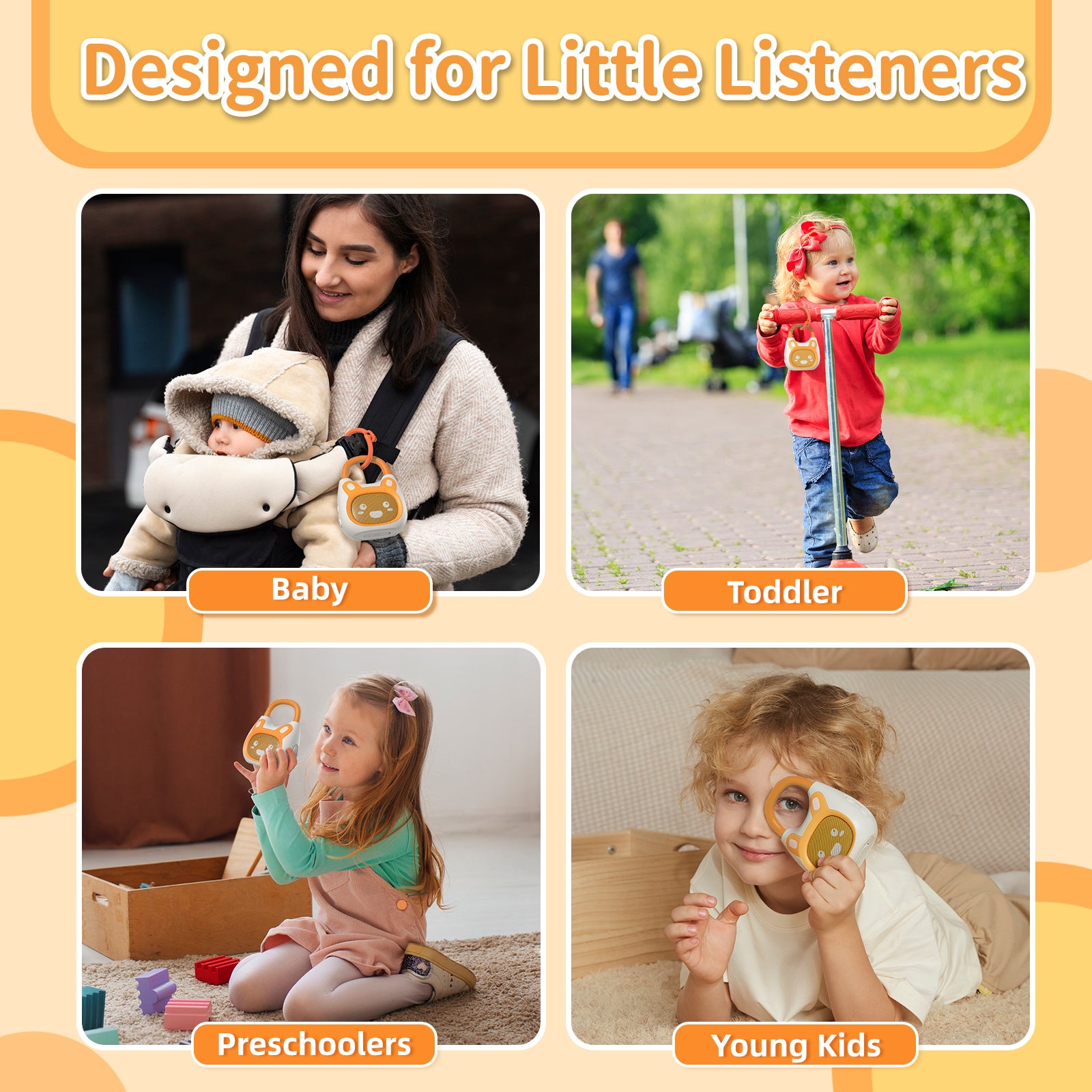 alilo Pocket Bunny Portable Story Music Player - Image 3