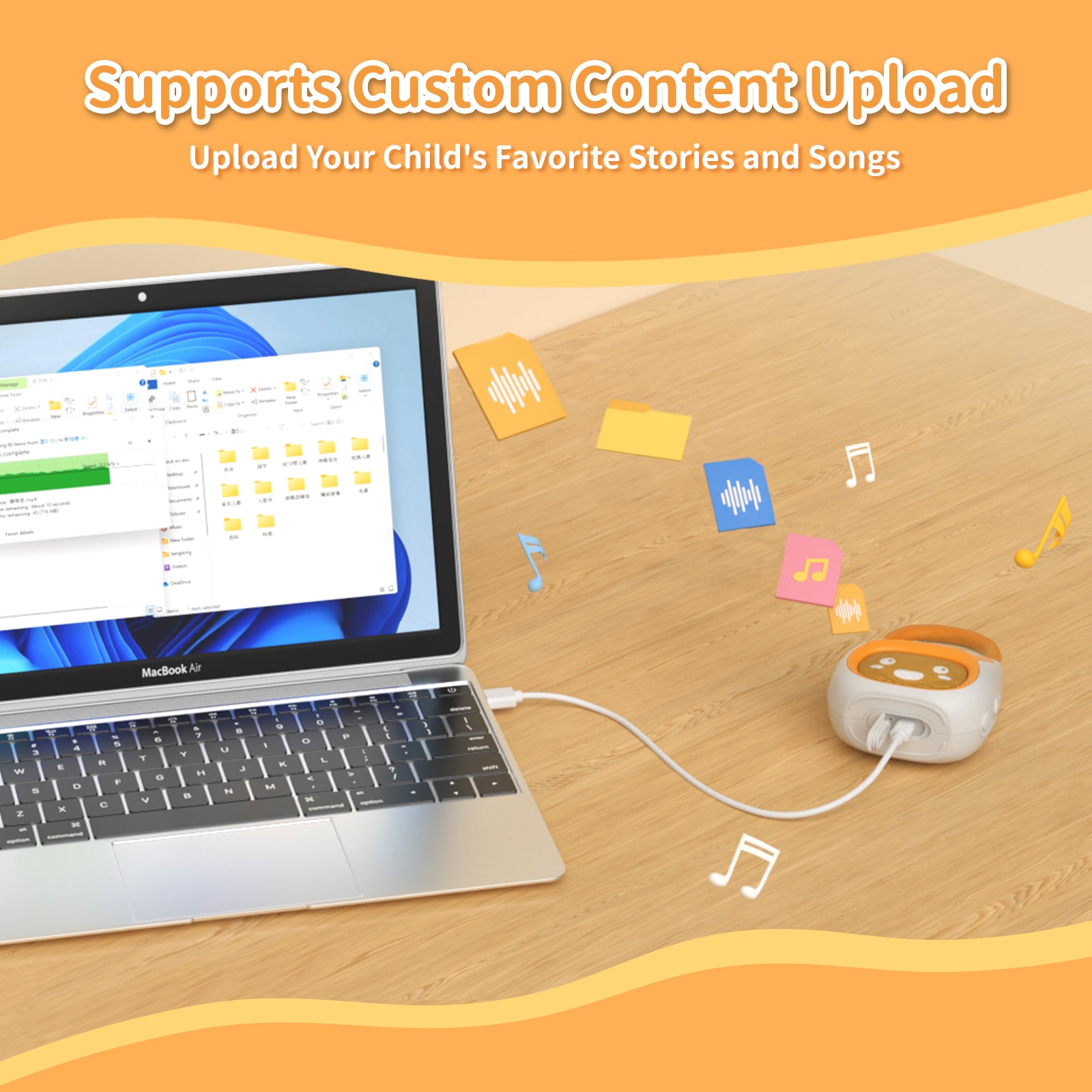 alilo Pocket Bunny Portable Story Music Player - Image 7