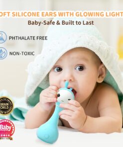 Alternative view of alilo Smarty Bunny Baby Rattle Musical Light Up Toys