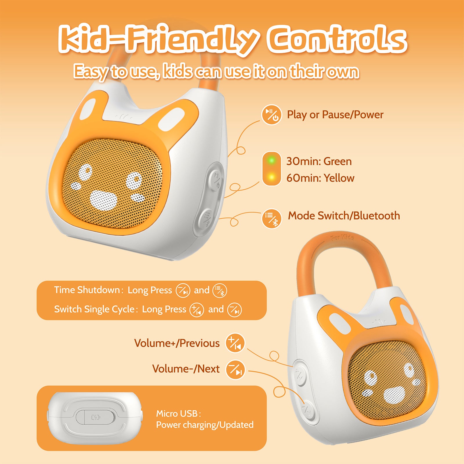 alilo Pocket Bunny Portable Story Music Player - Image 9